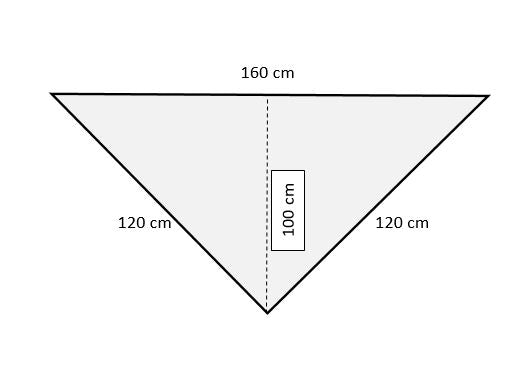 Orenburg downy neckerchief  KWO-6, 120x160x120 cm