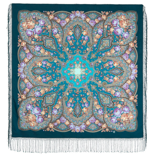 Shawl «Rose Valley» 1639-12