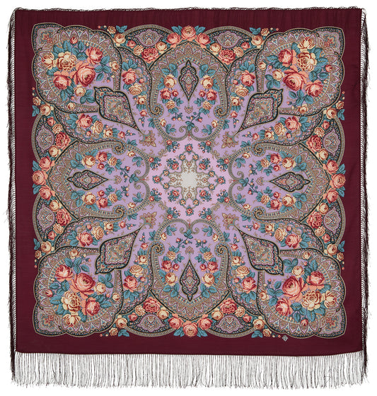 Shawl «Rose Valley» 1639-6