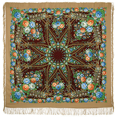 Shawl «Meteor Shower» 1640-16