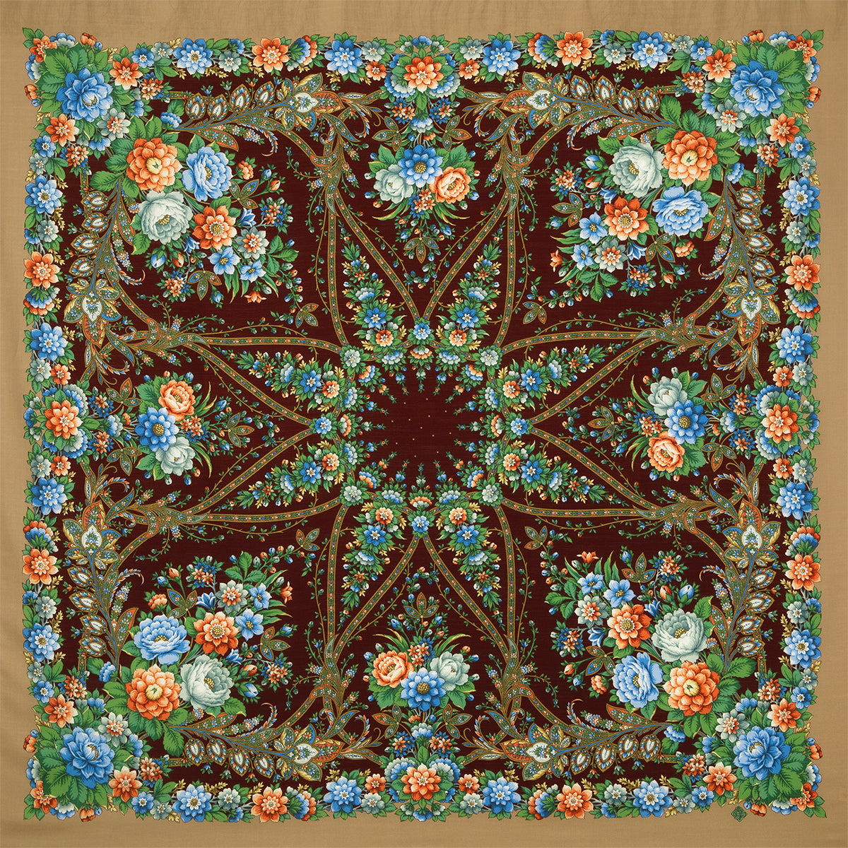 Shawl «Meteor Shower» 1640-16