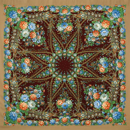 Shawl «Meteor Shower» 1640-16