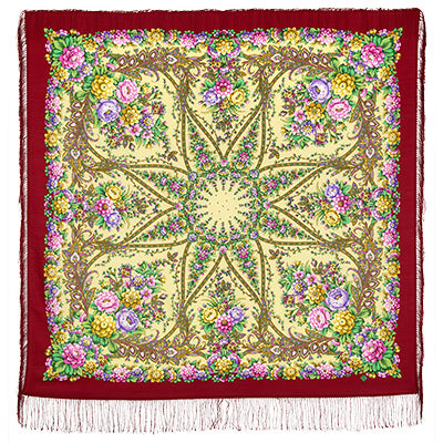 Shawl «Meteor Shower» 1640-5