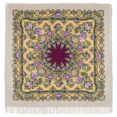 Shawl «Southern sun» 1652-2