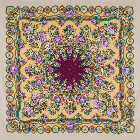 Shawl «Southern sun» 1652-2