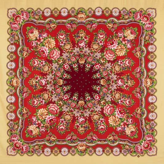 Shawl «Southern sun» 1652-3