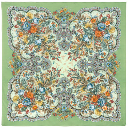 Сotton kerchief "Blooming Summer"