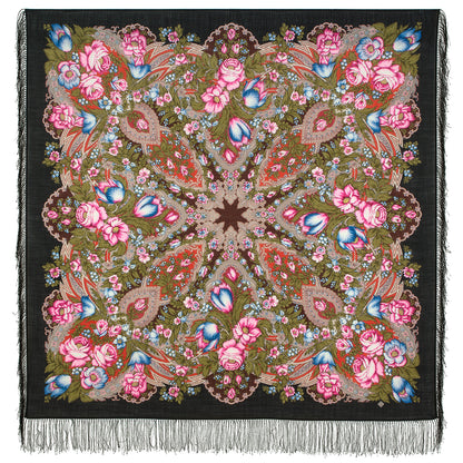 Shawl "Song of the Fairy Forest" 1880-18
