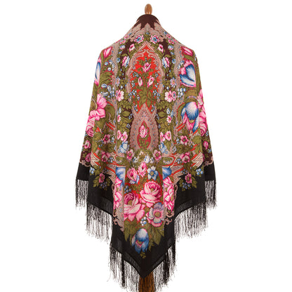 Shawl "Song of the Fairy Forest" 1880-18