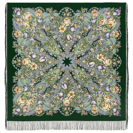 Shawl "Song of the Fairy Forest" 1880-9