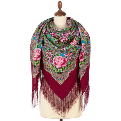 Shawl "Streets of Posad"