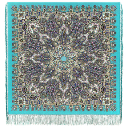 Шелковая шаль «Зимнее солнце», 1932-11 