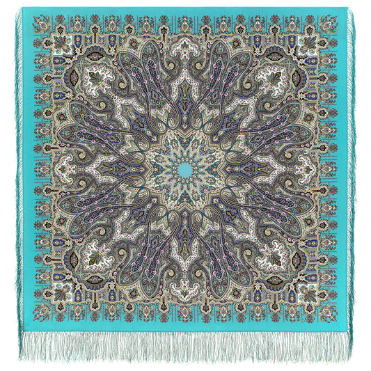 Silk shawl "Winter Sun" 1932-11
