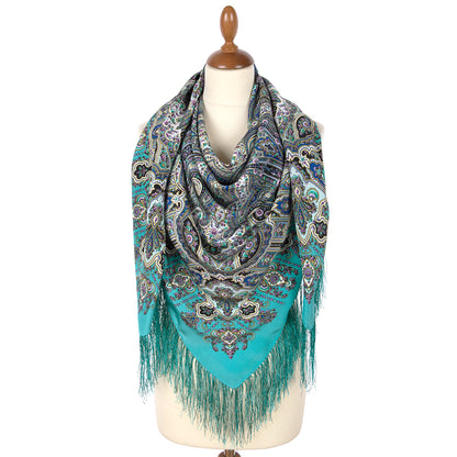 Шелковая шаль «Зимнее солнце», 1932-11 