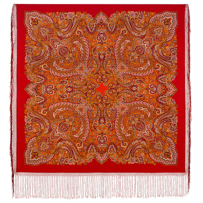 Shawl  "Fire Dance"