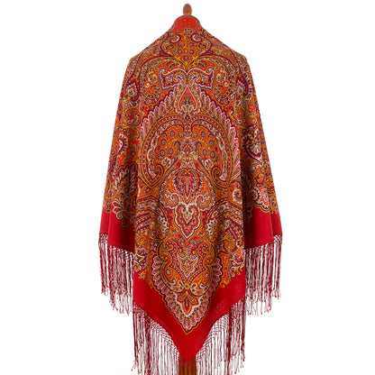 Shawl  "Fire Dance"