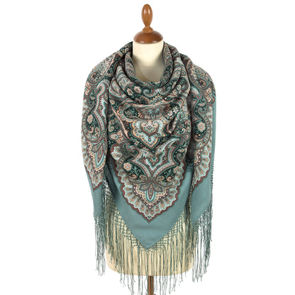 Shawl  "Fire Dance"