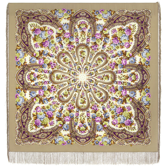 Shawl "Days of Love and Flowers" 2013-2