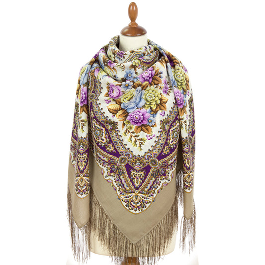 Shawl "Days of Love and Flowers" 2013-2