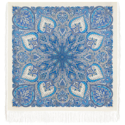 Kerchief  "Pink Snowstorm"  2179-1