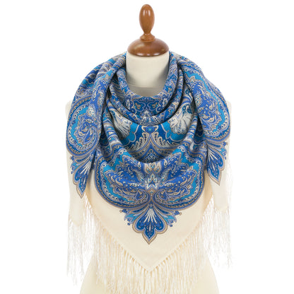 Kerchief  "Pink Snowstorm"  2179-1