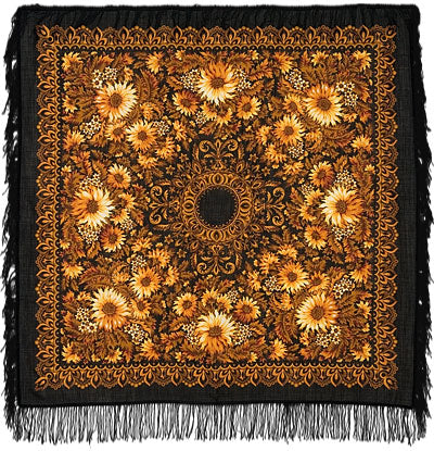 Shawl  "Sunflowers"