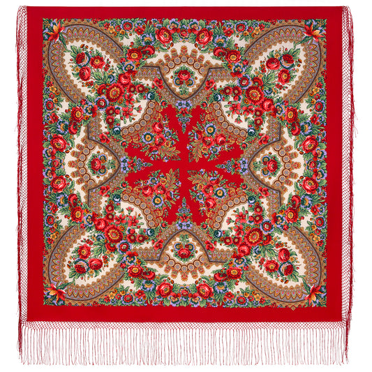 Shawl  "Horseshoe" 377-5