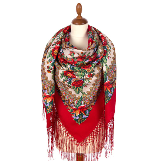 Shawl  "Horseshoe" 377-5