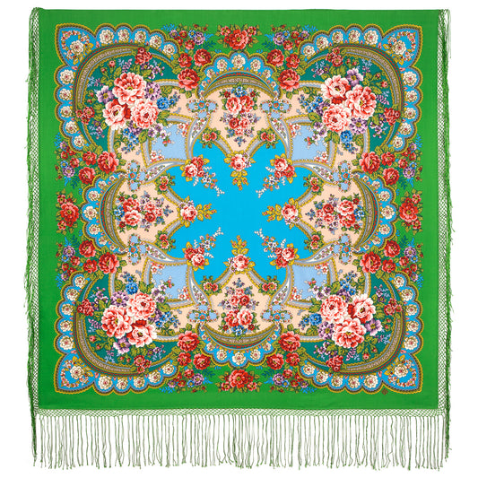 Shawl  "Seasons. Spring" 706-9