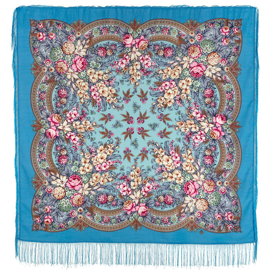 Shawl  "Golden days" 828-11