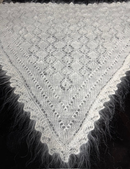 Uryupinsk downy neckerchief  # KW-54, 100x140x100 cm