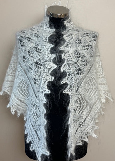 Uryupinsk downy neckerchief  # KW-60, 110x150x110 cm