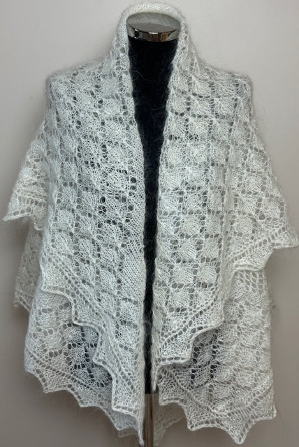 Uryupinsk dūnu šalle  #PW-41, 130x130 cm.
