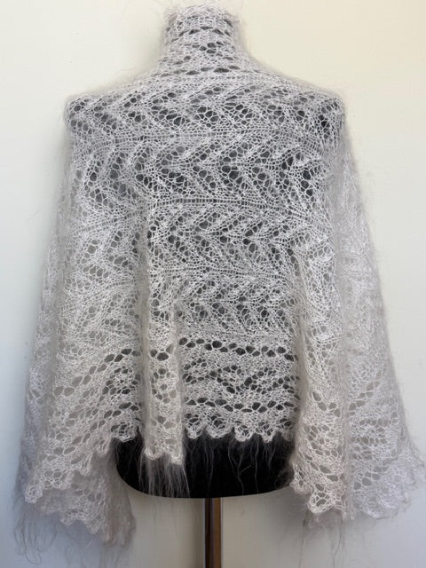 Uryupinsk downy shawl ( Palantine ) # SW-25, 150x60 cm