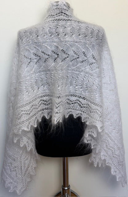 Uryupinsk downy shawl ( Palantine ) # SW-20, 160x50 cm
