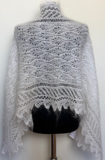 Uryupinsk downy shawl ( Palantine ) # SW-2, 160x50 cm