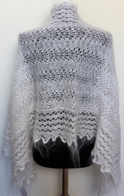 Uryupinsk dūnu šalle (Palantine) # SW-17, 150x60 cm