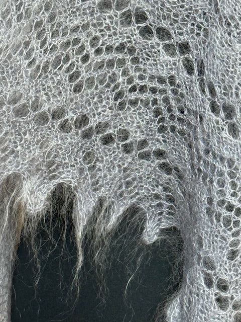 Uryupinsk downy shawl  #PG-92, 130x130 cm