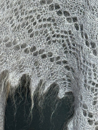 Uryupinsk downy shawl  #PG-92, 130x130 cm