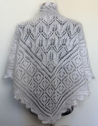 Uryupinsk downy neckerchief  # KW-177, 90x140x90 cm