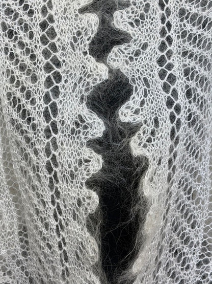Uryupinsk dūnu šalle (Palantine) # SW-12, 150x60 cm