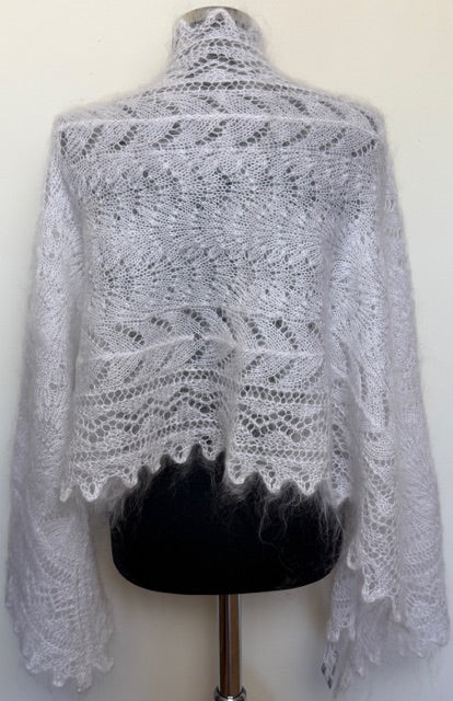 Uryupinsk downy shawl ( Palantine ) # SW-14, 160x50 cm