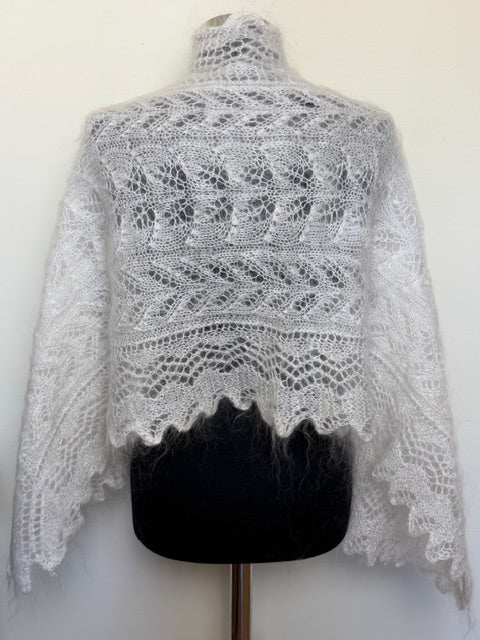 Uryupinsk downy shawl ( Palantine ) # SW-5, 140x50 cm
