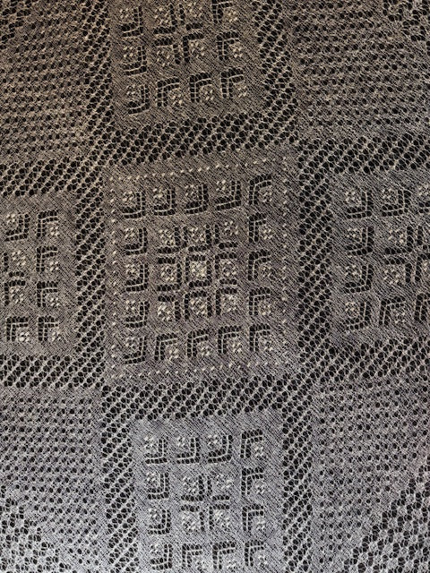 Orenburg shawl PWO-23, 160x160 cm