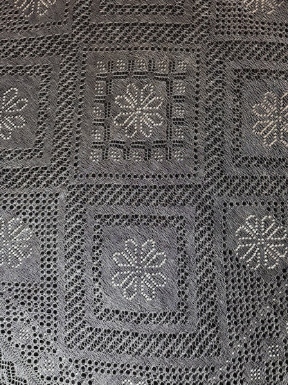 Orenburg shawl PWO-19, 150x150 cm