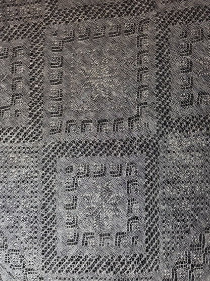 Orenburg shawl PWO-24, 150x150 cm