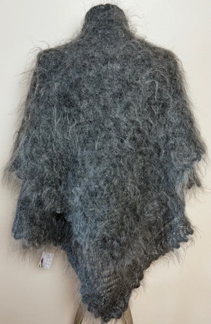 Uryupinsk downy shawl  #PG-126, 120x120 cm