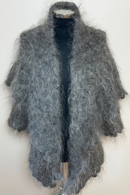 Uryupinsk downy shawl  #PG-126, 120x120 cm