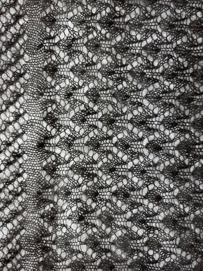 Uryupinsk downy shawl  #PG-126, 120x120 cm