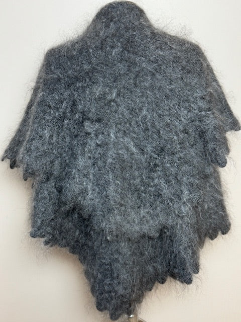 Uryupinsk downy shawl  #PG-2, 110x110 cm